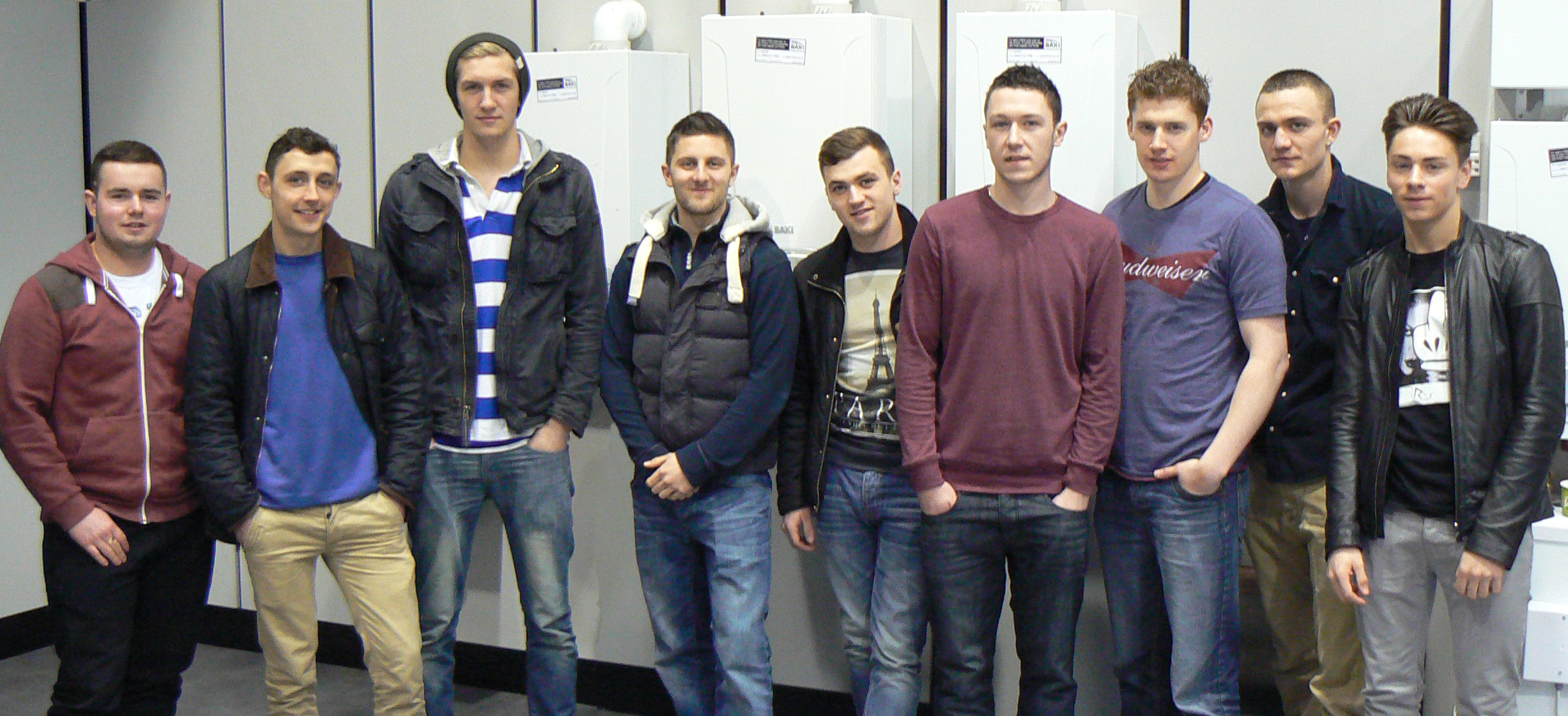 Students that completed NVQ level 3 in April 2013